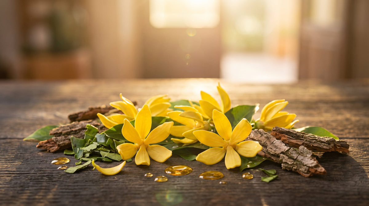 Ylang-Ylang im Parfum: Cremige Wärme gelber Blüten