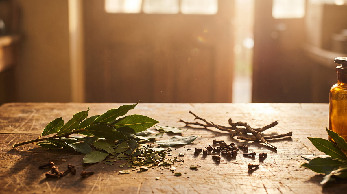 Lorbeer im Parfum: Die herbe Krautwaerme des Suedens