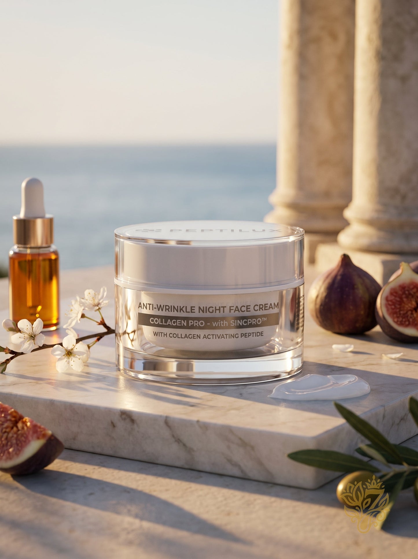 PEPTILUX Peptilux – Anti-Falten-Nachtcreme „Collagen Pro“ mit SINCPRO™